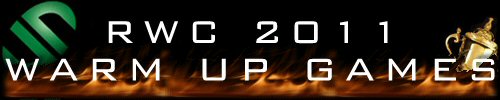 RWC Warm Up Matches
